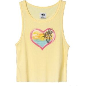 New with tags! Boys Lie yellow tank size small